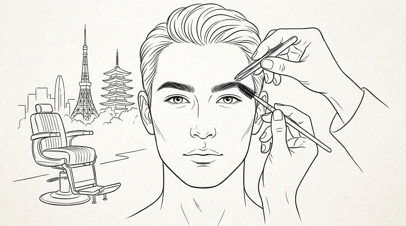 東京のメンズ眉毛サロンが人気の理由