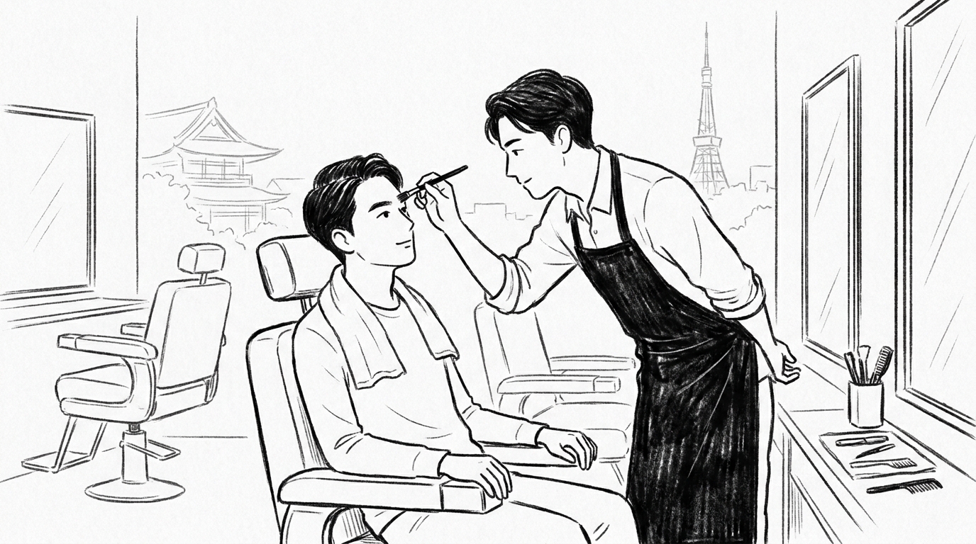 大阪のメンズ眉毛サロンは初回3,000円台から利用可能