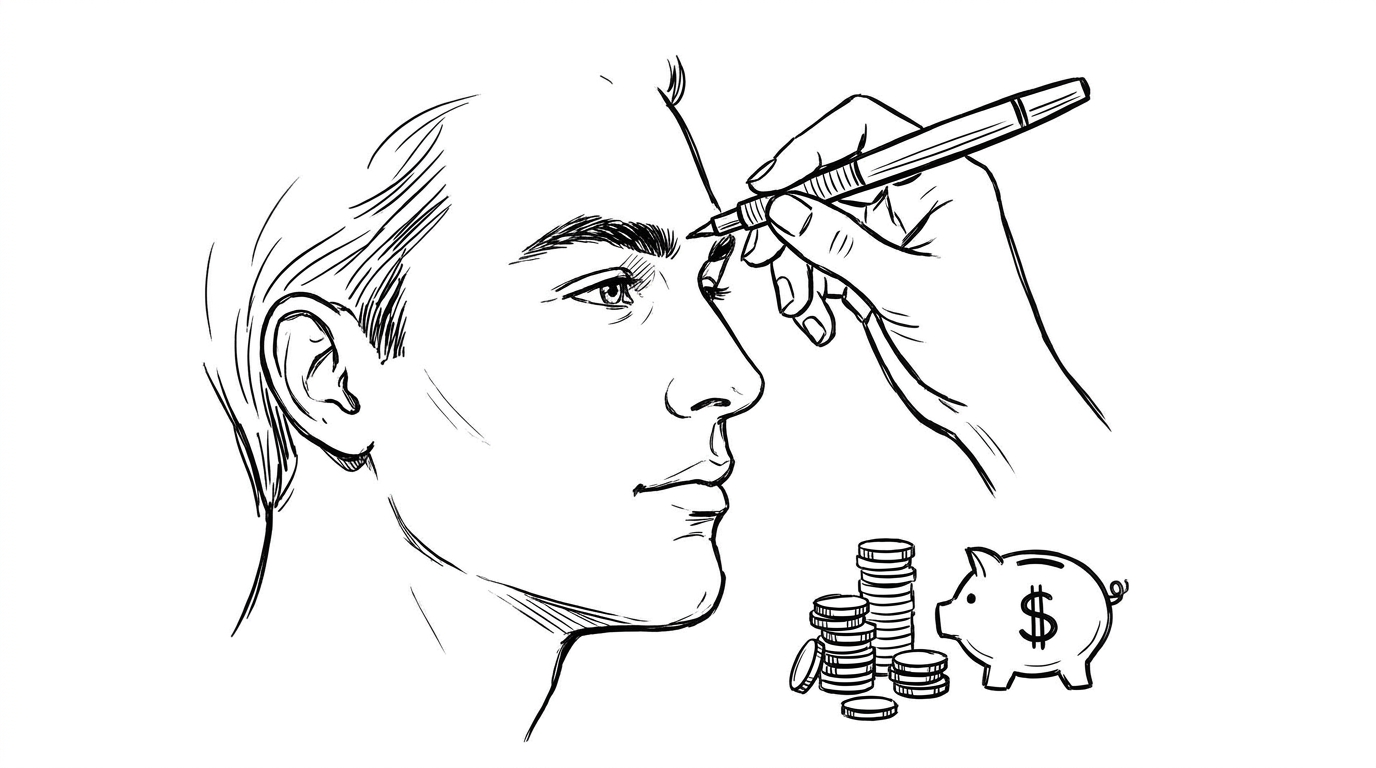 安くメンズ眉毛アートメイクを受けるための具体的な方法