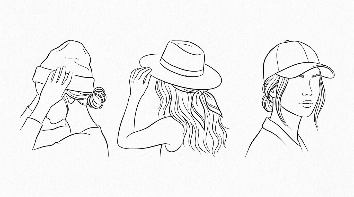 髪型を崩さない具体的なテクニック