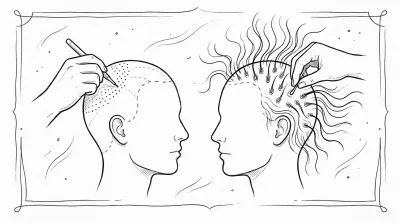 頭皮アートメイクと植毛、どっちが伸びる？