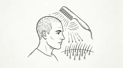 低出力レーザーで育毛は植毛後の男性に有効？