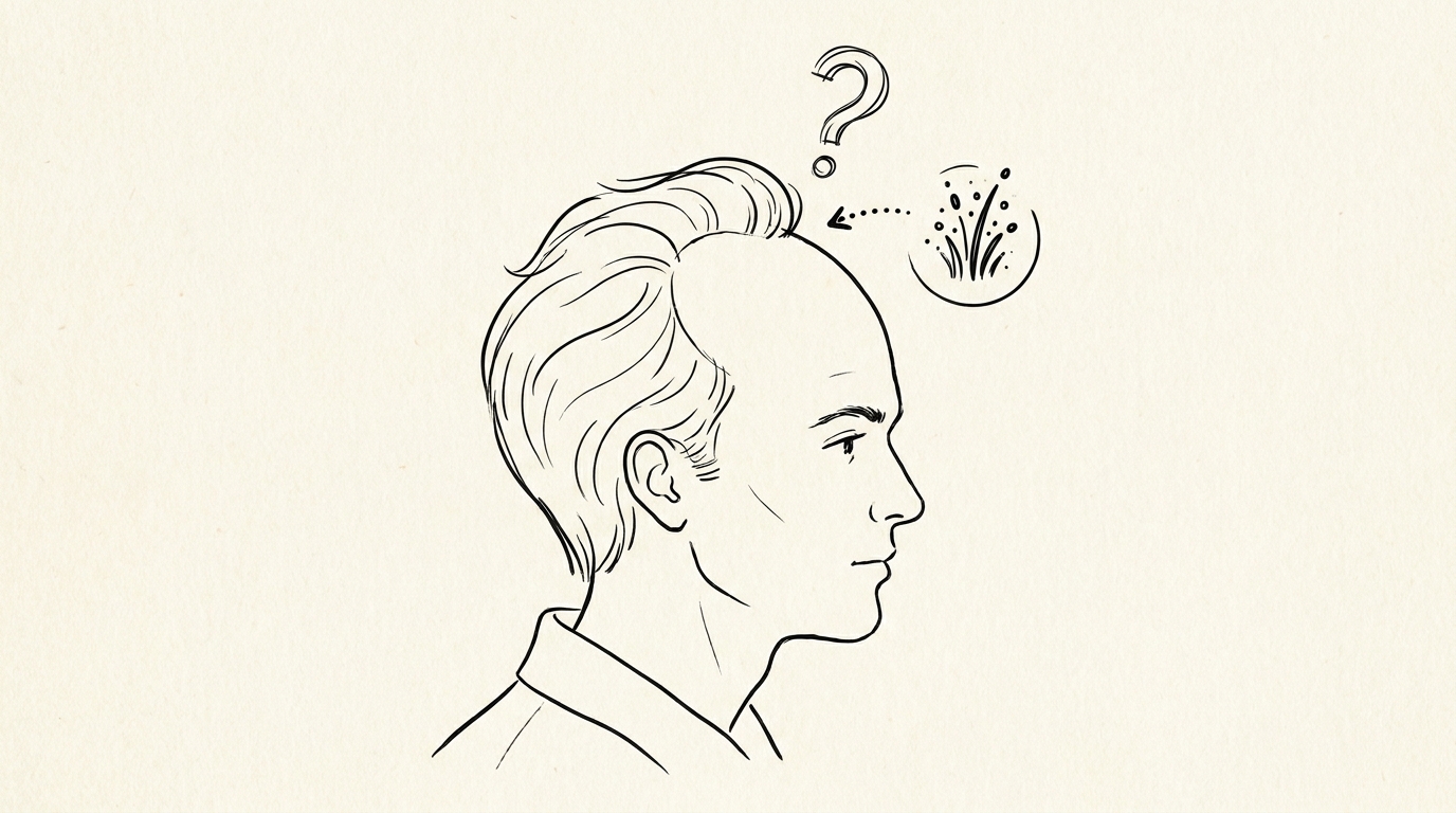 なぜ生まれつきおでこが広いのか、その原因と植毛が有効な理由