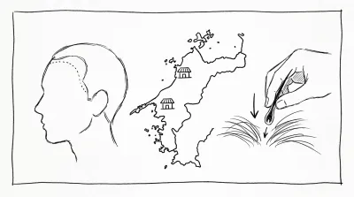 生まれつきおでこが広いのを植毛で改善できる？愛媛での選択肢は？