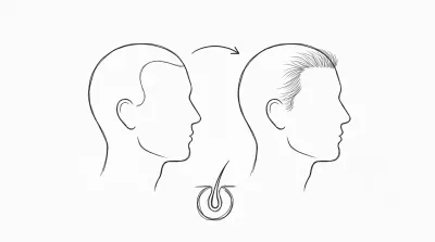 生まれつきおでこが広い人の植毛、ゴリラにならない？