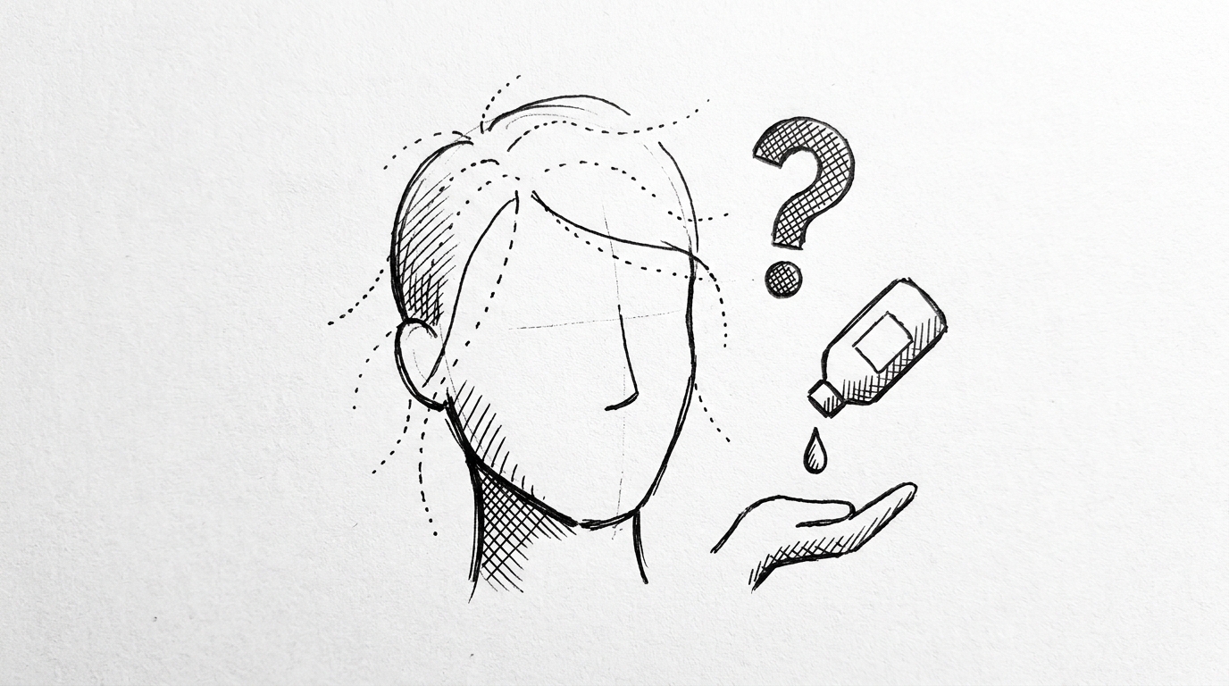 人工毛植毛は推奨されない治療法です