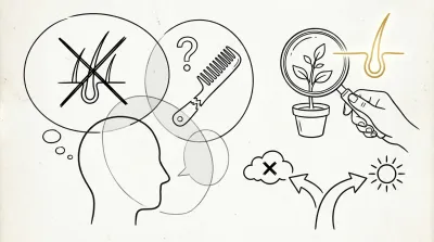 人工毛植毛のデメリットとゴールデンな薄毛治療の選び方とは？