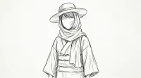 植毛の翌日に仕事で浴衣を着る時の隠し方は？